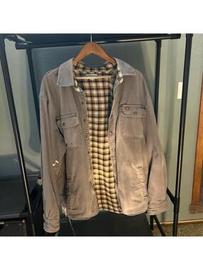 Vintage Grey flannel inside carhartt jacket!! (Rare) (check photos for flaws)